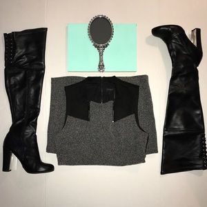 DKNY midi sleeveless dress work wear chic NWT